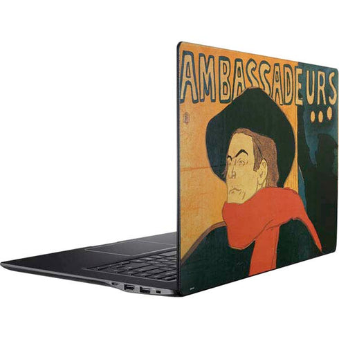 Henri Toulouse-Lautrec Ambassadeurs Aristide Bruant Ativ Book 9 (15.6in 2014) Skin
